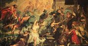 RUBENS, Pieter Pauwel The Apotheosis of Henry IV and the Proclamation of the Regency of Marie de Medicis on May china oil painting reproduction